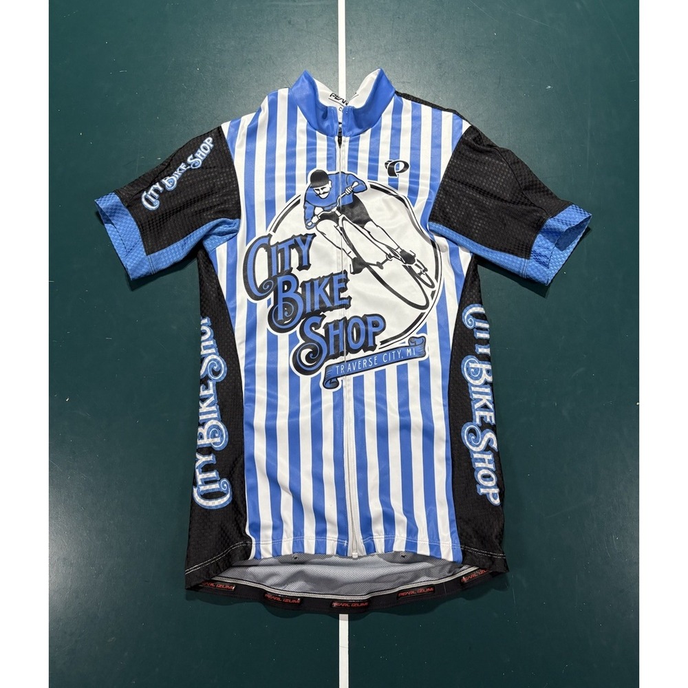 City Bike Shop Cycling Jersey Women's Small Pearl Izumi Traverse City Michigan